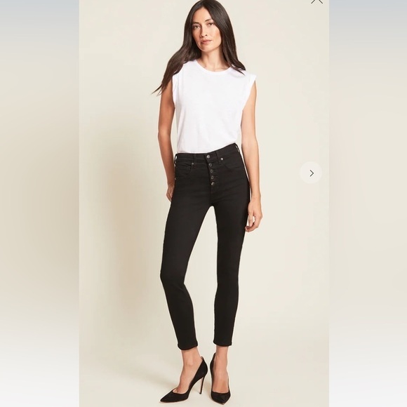 NWT Veronica Beard Jeans Debbie Skinny High Rise Secret Skinny Pockets/ankle - Picture 2 of 10